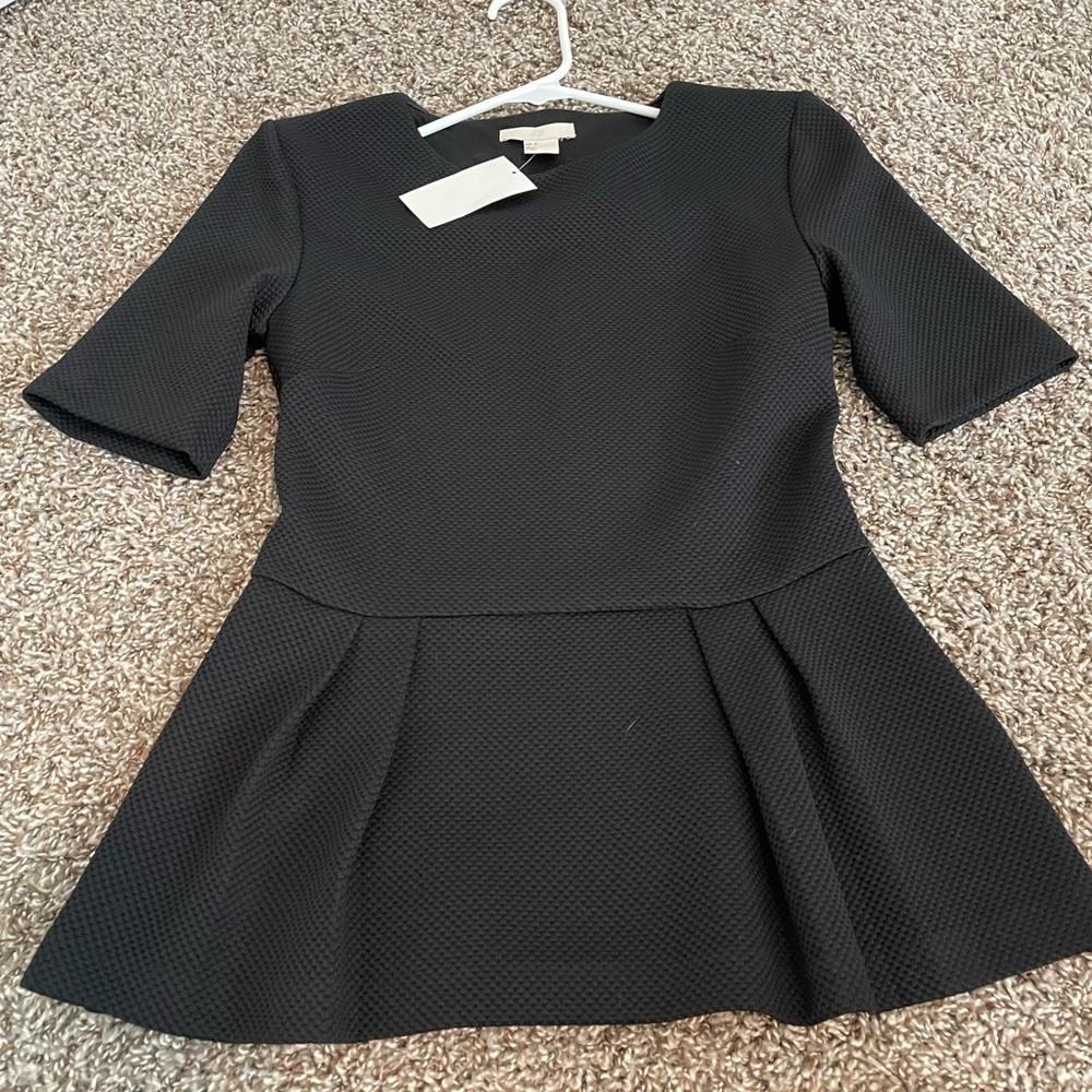 H&M peplum top
